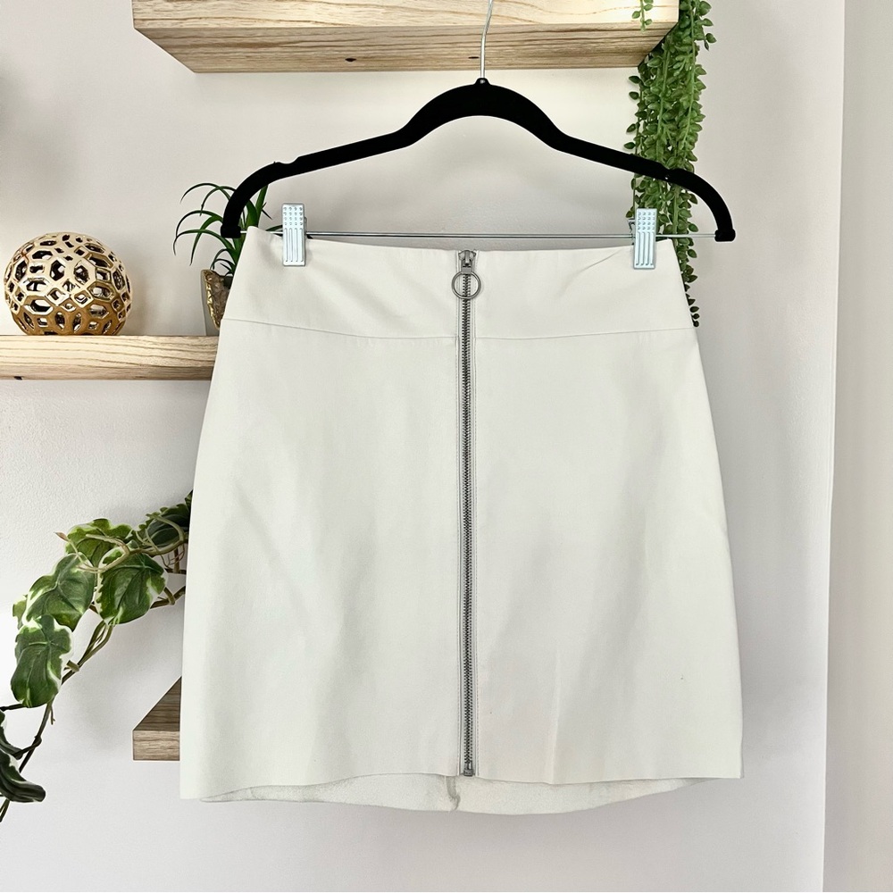Express Vegan Leather High Waisted Skirt